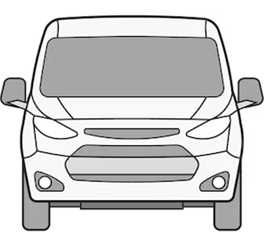 Автомобиль спереди