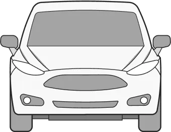 Автомобиль спереди